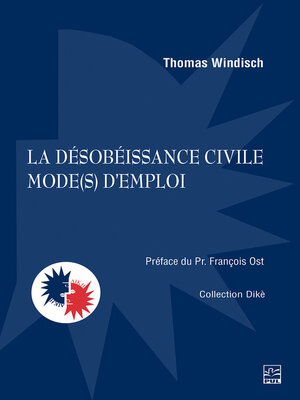 cover image of La désobéissance civile mode(s) d'emploi